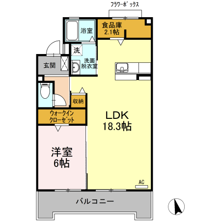 マンション英苑の間取り