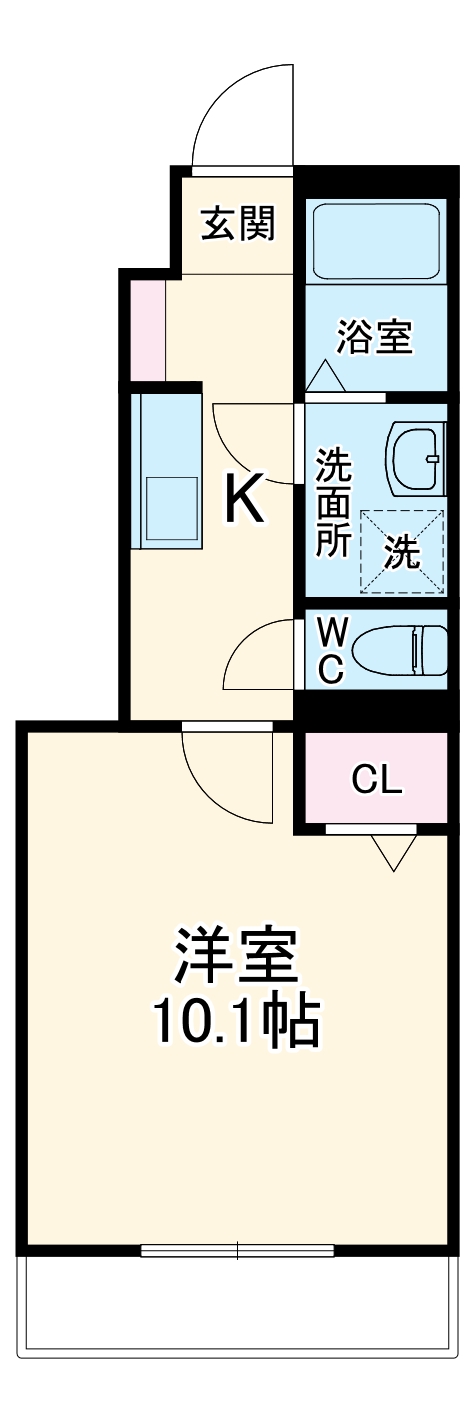 キャトルセゾンの間取り
