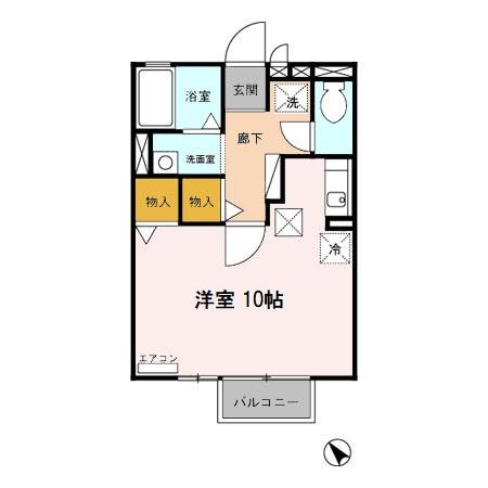 マーメゾンKの間取り