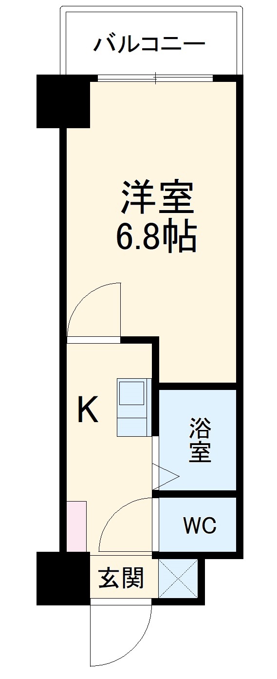 クレスト泉の間取り