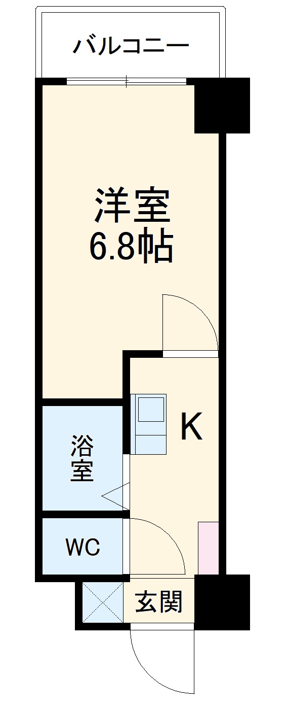 クレスト泉の間取り