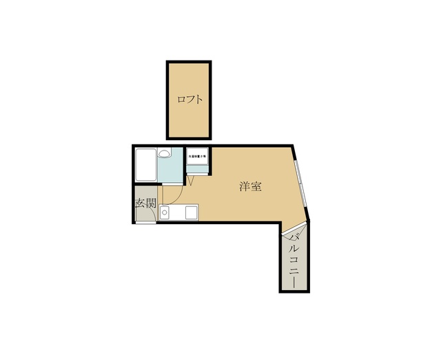 フジコーマンション作才の間取り
