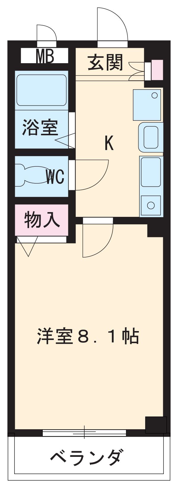 ＫＤＹ‐Ｉの間取り