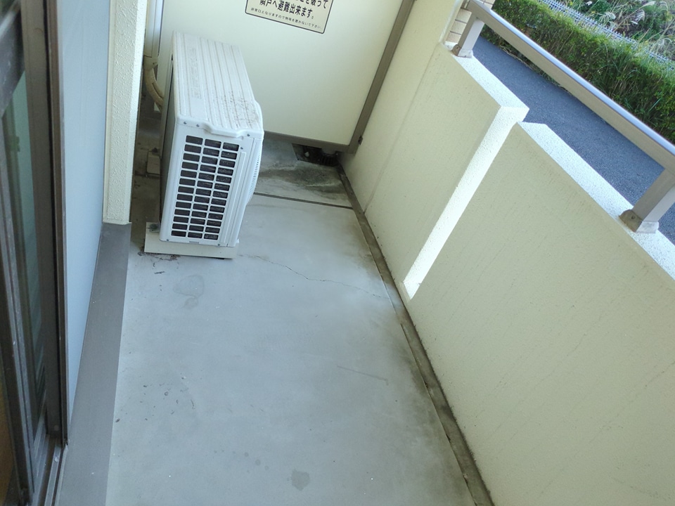 10/16 バルコニー