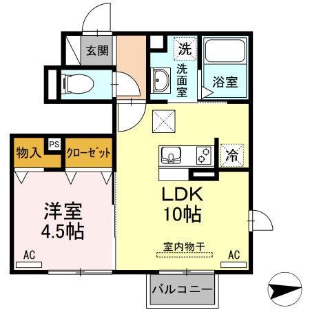 ビリーヴの間取り