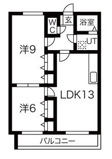 千寿パレスの間取り