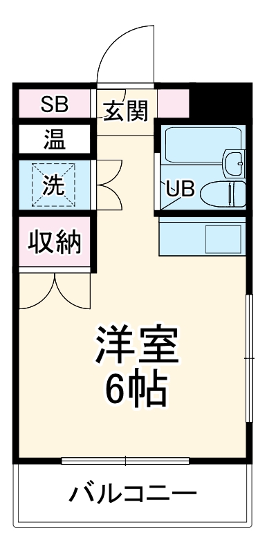 オクトワール浜北Ⅰの間取り