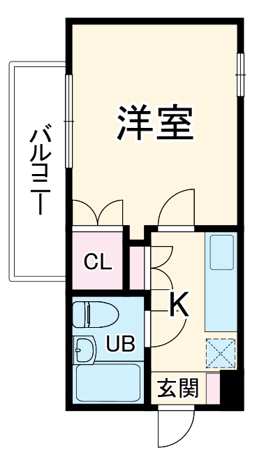 ユースピア本厚木の間取り