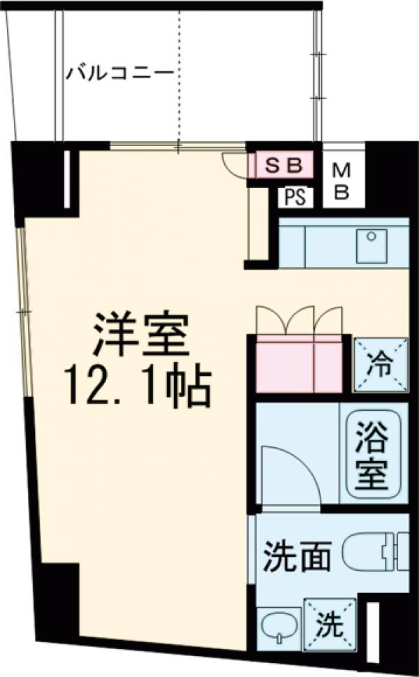 プライムガーデン駒沢大学の間取り