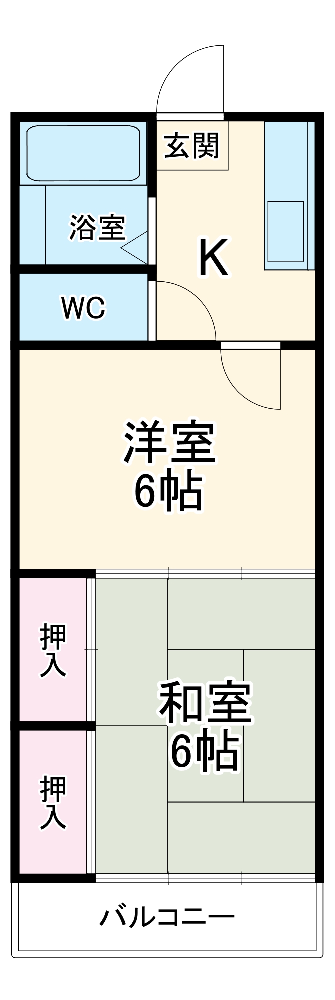 シバガーデンビルの間取り