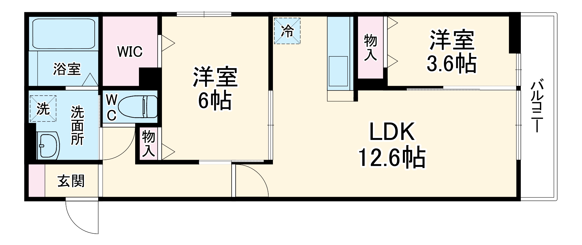 アーバンヘブンの間取り