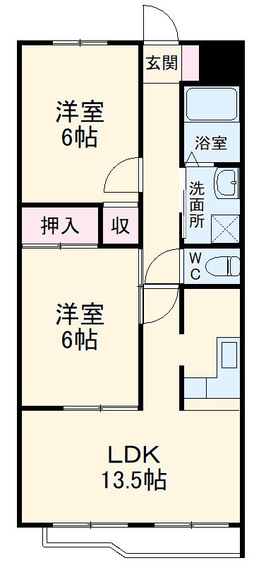 エクセレンス堀の間取り