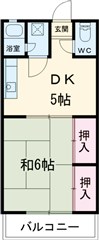 コーポ白沢の間取り