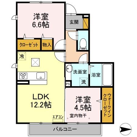 アヴェールの間取り