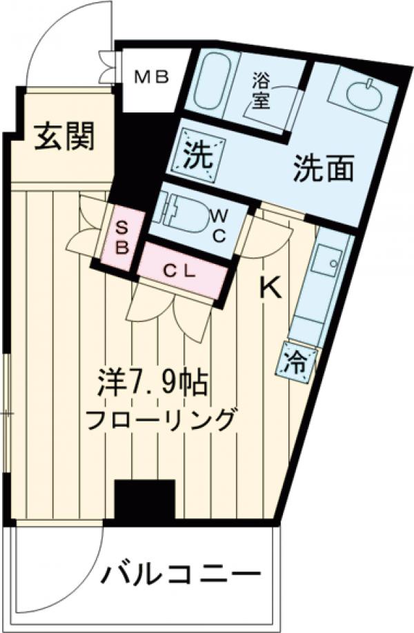 ハーモニーコートの間取り