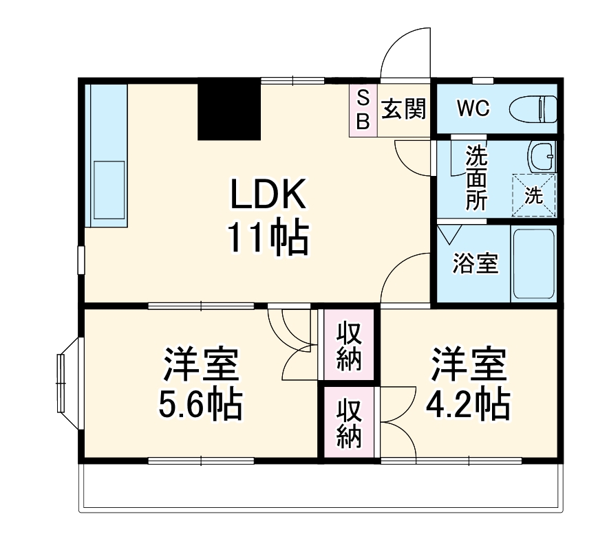リブレス大宮の間取り