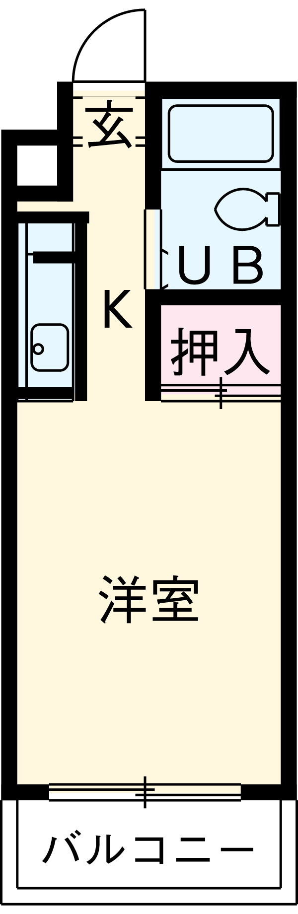 ぎんなんハウスの間取り