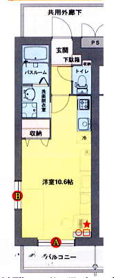 ラフィーネ花畑の間取り