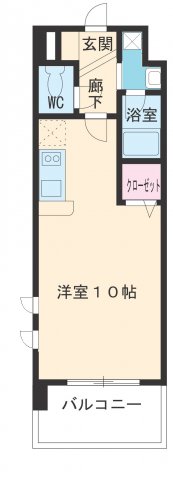 ベレーサ新瑞橋の間取り