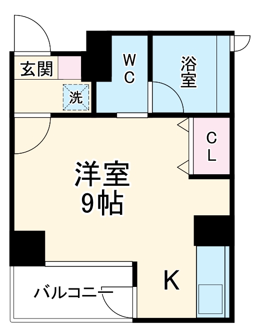 ベレーサ新瑞橋の間取り