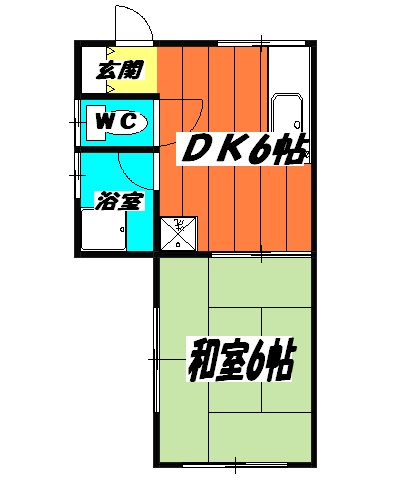 土田ハイツの間取り