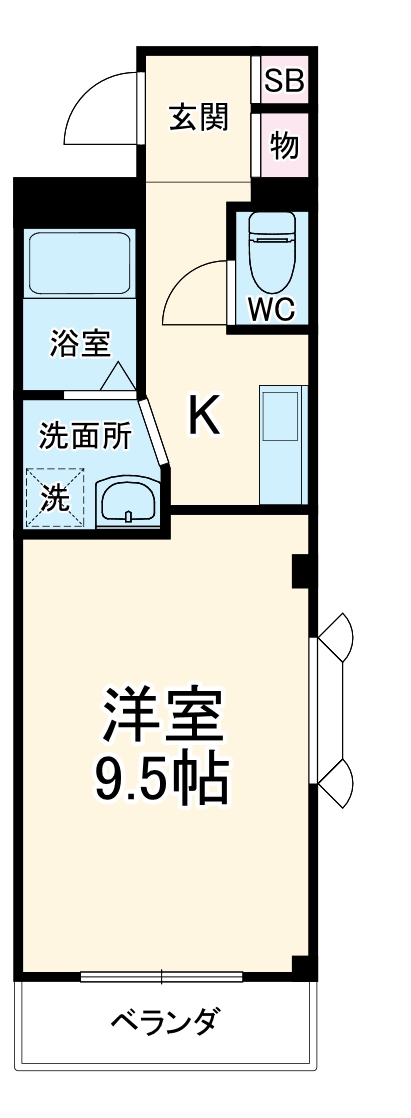 LA FUENTEの間取り