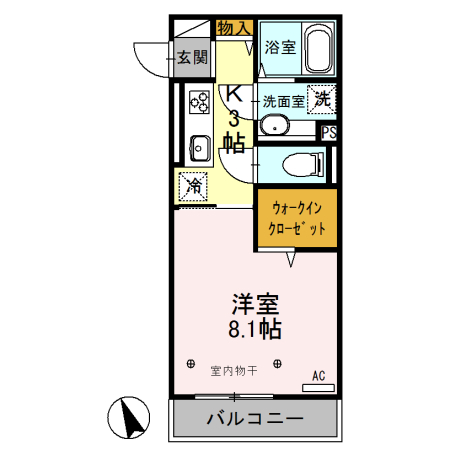 プランドールTN III 住居の間取り