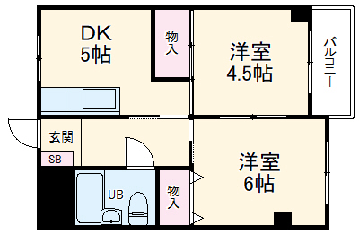 グロー緑地公園の間取り
