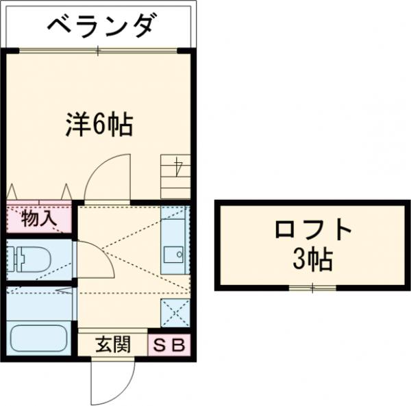ハウズ高円寺の間取り
