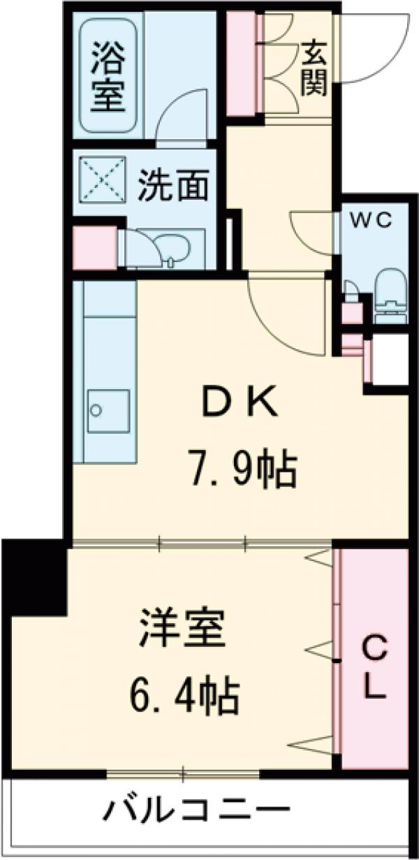 リエール若松町の間取り