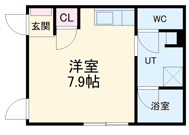 プリシェール杉栄の間取り