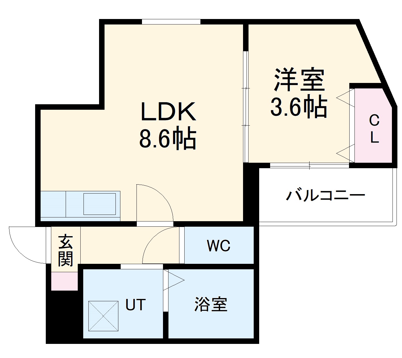 MOVE野並の間取り