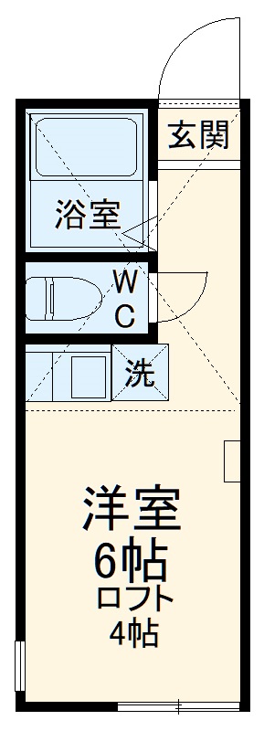 ユナイトDAIDOトニースタークの間取り