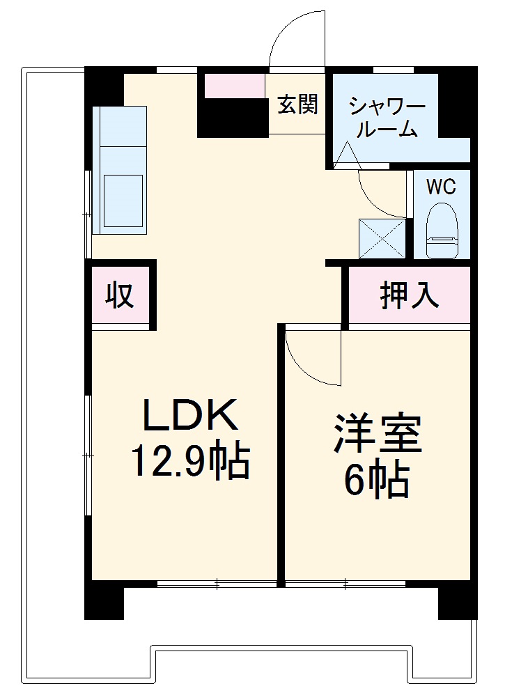 sarasota ROWAの間取り