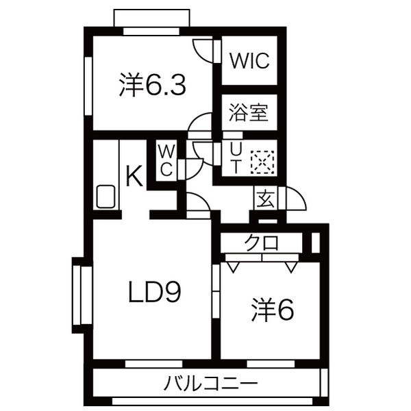 アルヴェアーレ大塚Ⅱの間取り