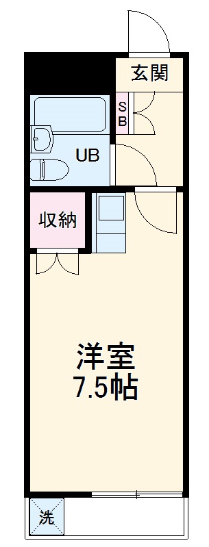 煉瓦館85の間取り