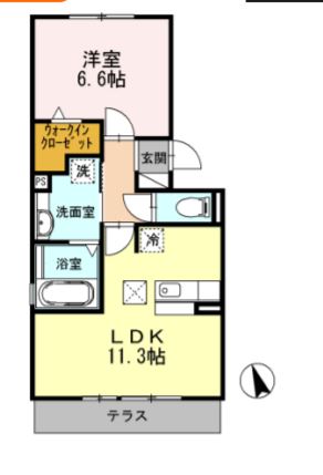 カサ・ルーチェの間取り