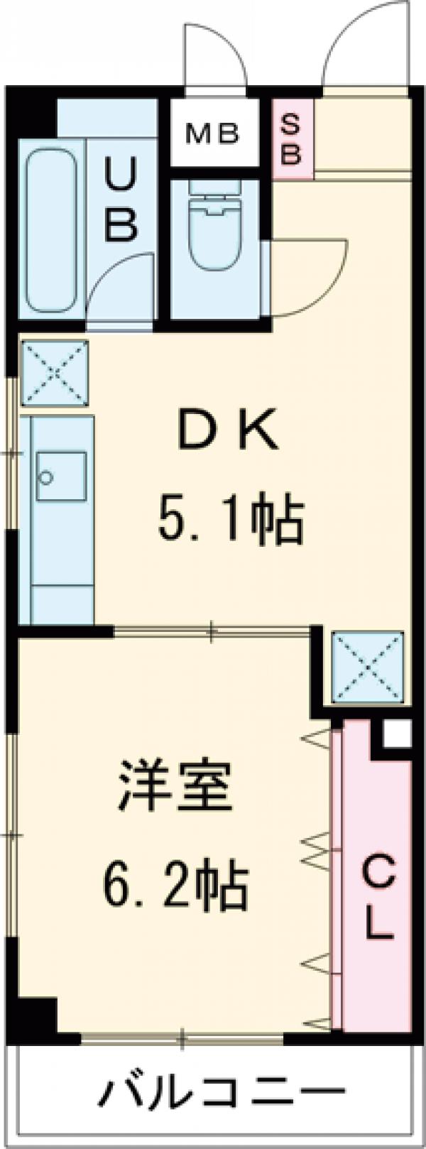ハイツTの間取り