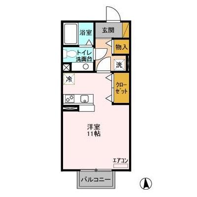 ノーベルパーク16の間取り