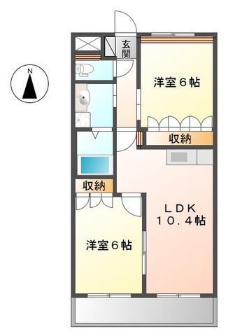 パークサイド ヴィレッジの間取り