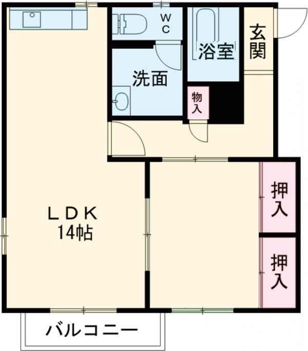 ロイヤルヒルズの間取り