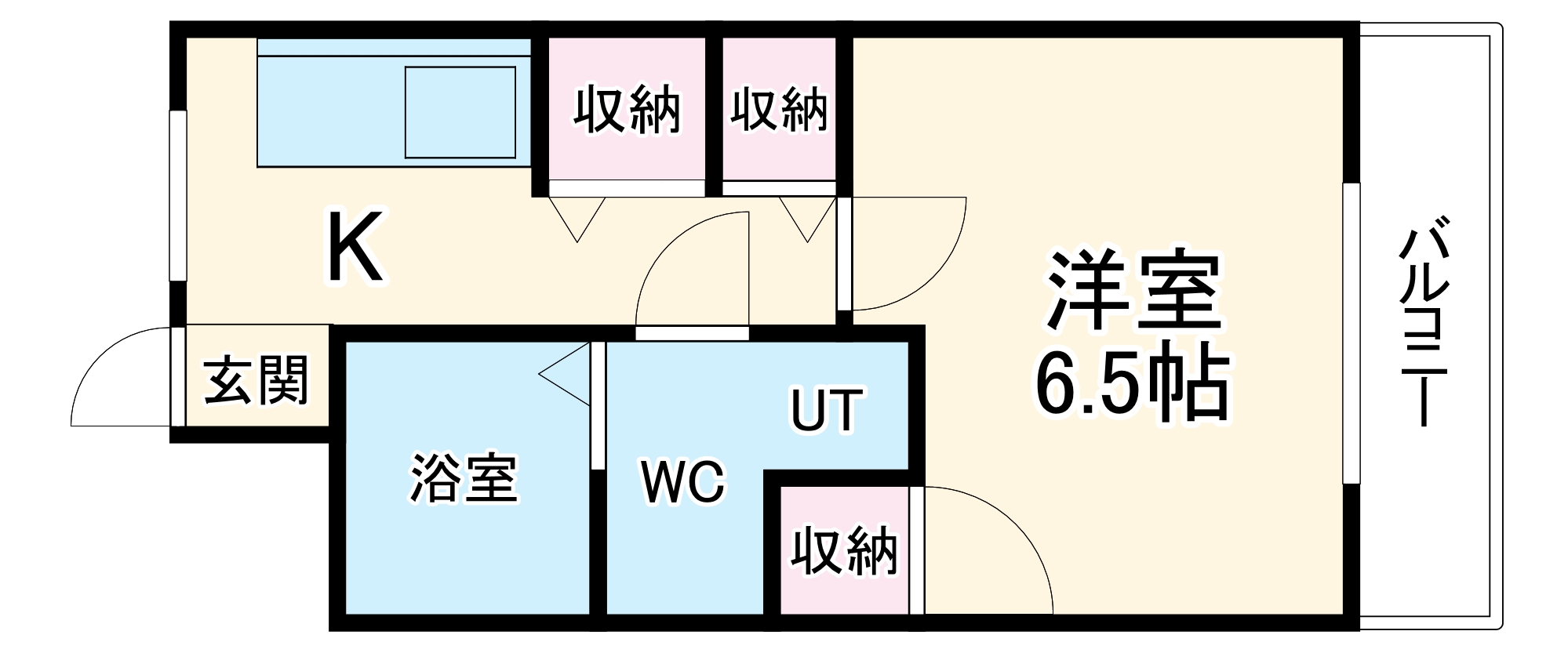 石野ハイツの間取り
