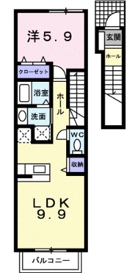 ジュネス小石川Eの間取り