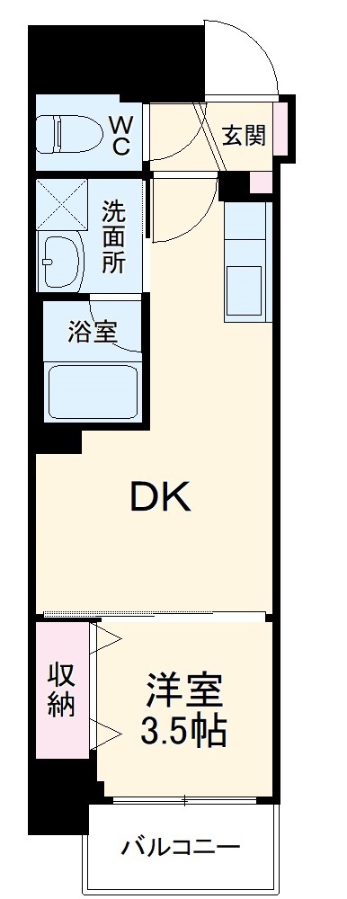サンカント・オラージュ船橋の間取り