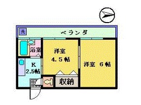 和幸マンションの間取り