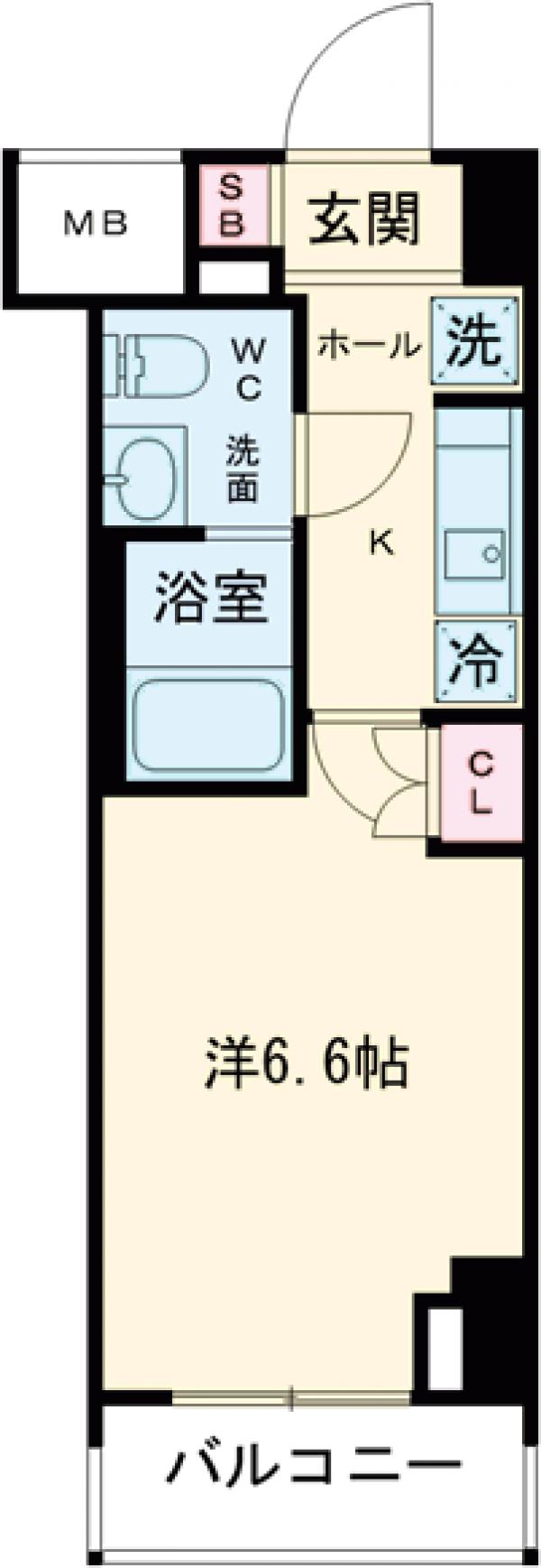 プラウドフラット富士見台の間取り