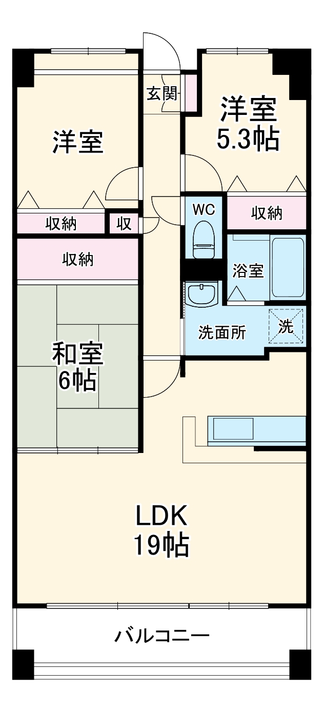 アルデールヒルズの間取り