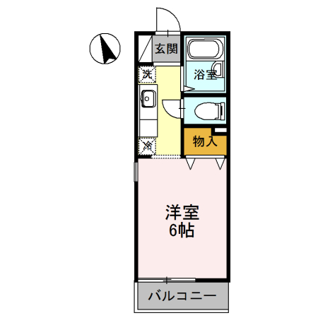 リベーラ辻の間取り