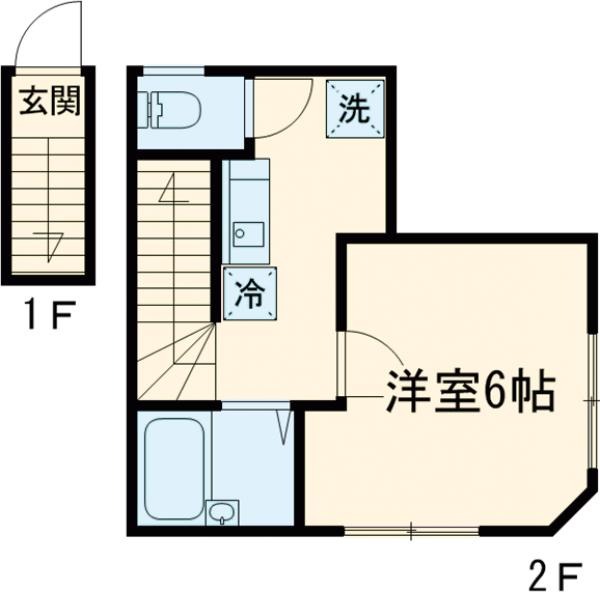レジデンス下北沢の間取り
