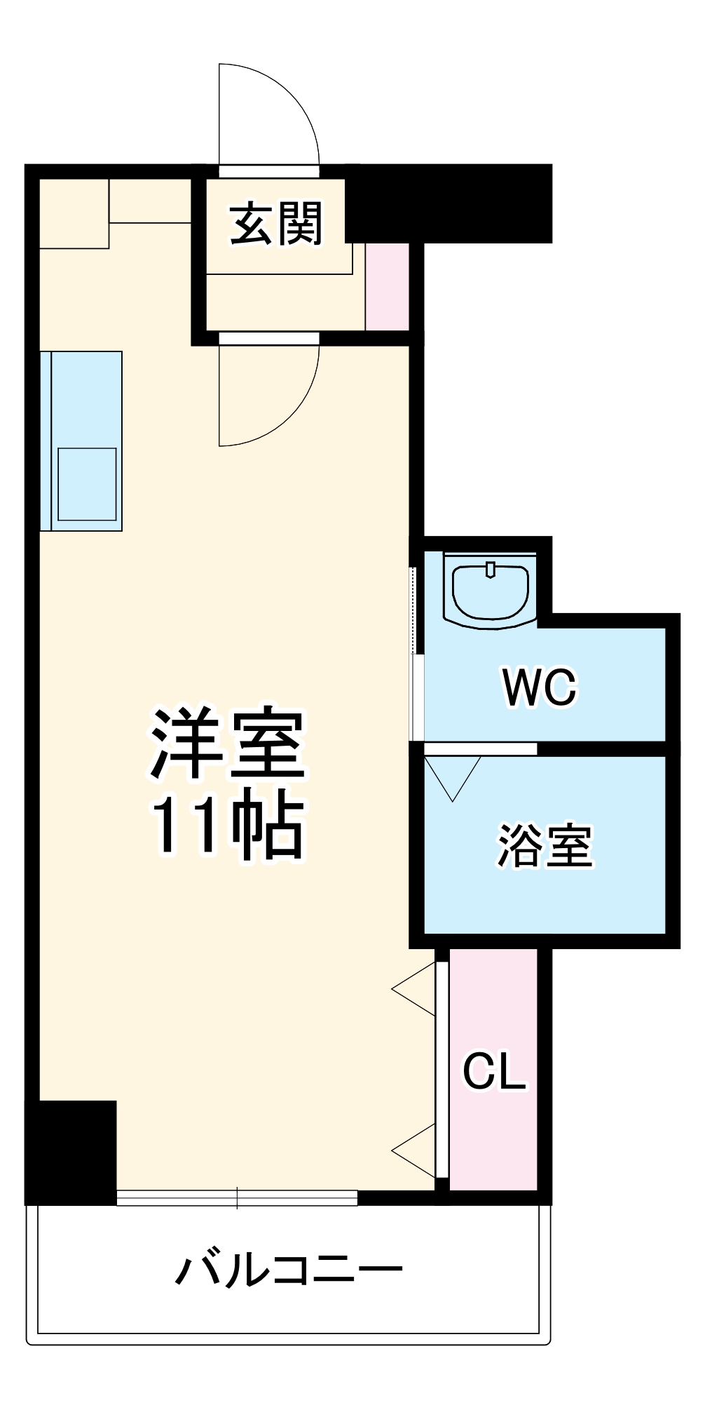 A・City三河安城南館の間取り
